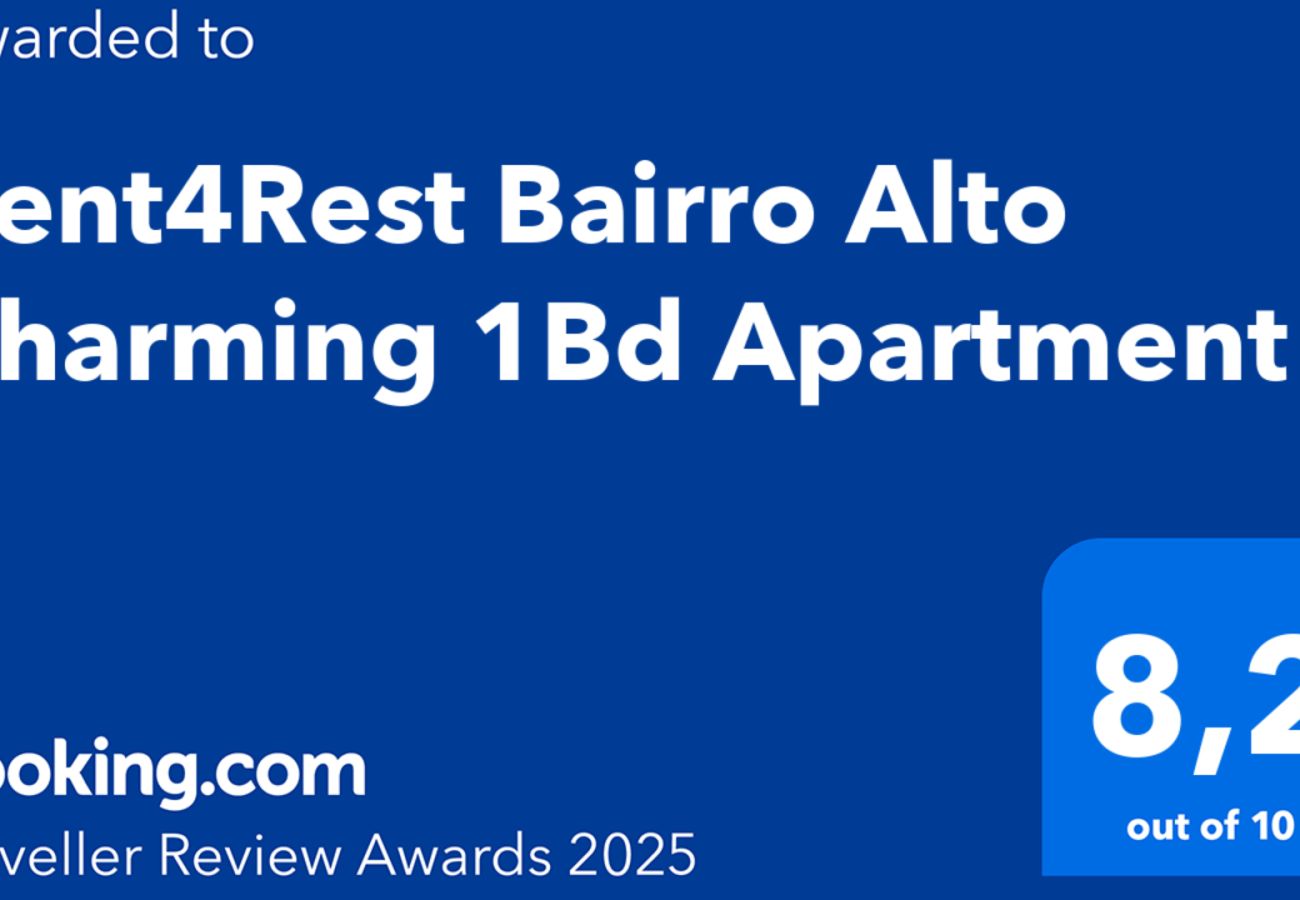 Apartamento em Lisboa - RENT4REST BAIRRO ALTO CHARMING 1 BEDROOM APARTMENT